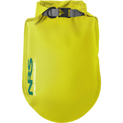 NRS Ether Hydrolock Dry Bag Citrus Yellow 6 Liter Front With Logo