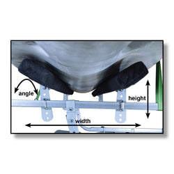 Malone EcoLight 1-Boat Kayak Trailer Package installation