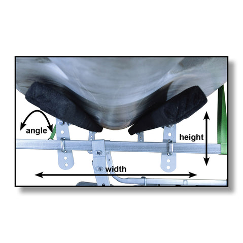 Malone EcoLight 1-Boat Kayak Trailer Package installation