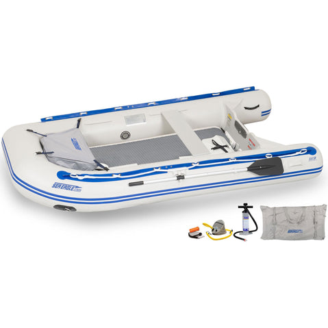 Sea Eagle 10'6 Sport Runabout Drop Stitch Inflatable Raft Deluxe Package set