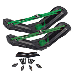 Malone MegaSport 2-Boat MegaWing Trailer Package w/ 2nd Tier V-Style carriers