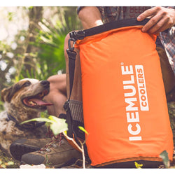 IceMule Classic Cooler with dog