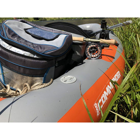 Outcast OSG Commander Frameless Boat in Orange lifestyle