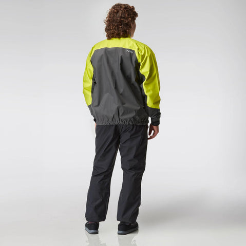 NRS Men's Endurance Paddling Jacket graphite model back