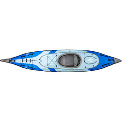 Advanced Elements AdvancedFrame Convertible Elite SE Inflatable Kayak in Light Blue single deck