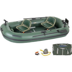 Sea Eagle Stealth Stalker 10 Frameless Pontoon Boat Pro Package set