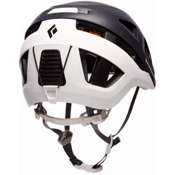 Black Diamond Capitan MIPS Rock Climbing Helmet in Black/White back