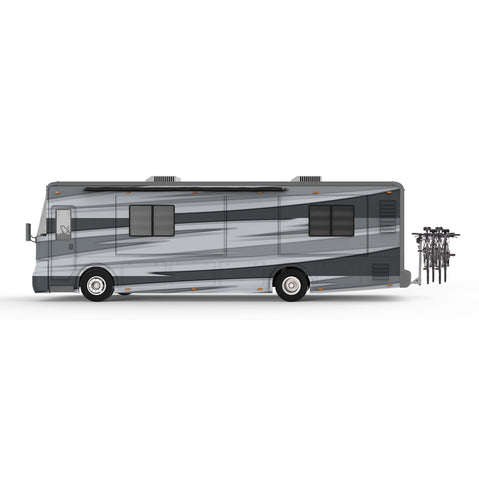 Yakima LongHaul 4 Bike Hitch Rack with bike loaded side