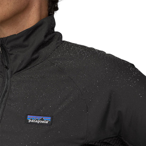 Patagonia Women's Nano-Air Light Hybrid Jacket in Black model logo