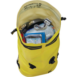 Seal Line Black Canyon Dry Pack in Yellow open