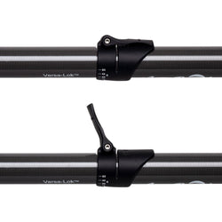 Aqua Bound Tango Carbon Straight Shaft Versa-Lok 2-Piece Kayak Paddle versa lok