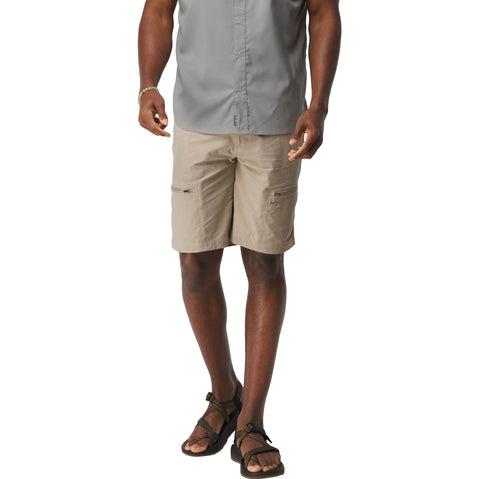 NRS Men's Guide Shorts in Sahara model front