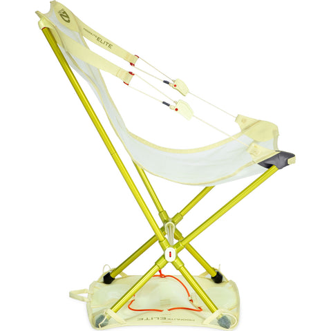 Nemo Equipment Moonlite Elite Reclining Camp Chair in Citron side