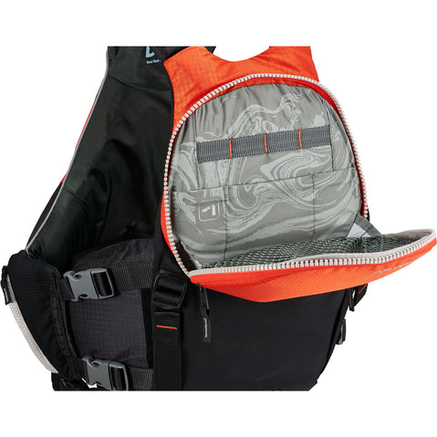 Astral Bowen Lifejacket (PFD) in Fire Orange detail