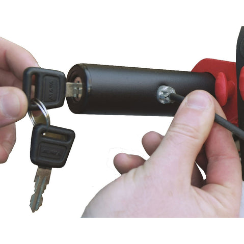 Malone RunWay HM3-OS Bike Hitch Rack integrated lock