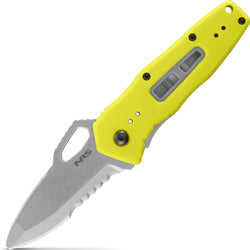 NRS Photic Knife in yellow blade extended