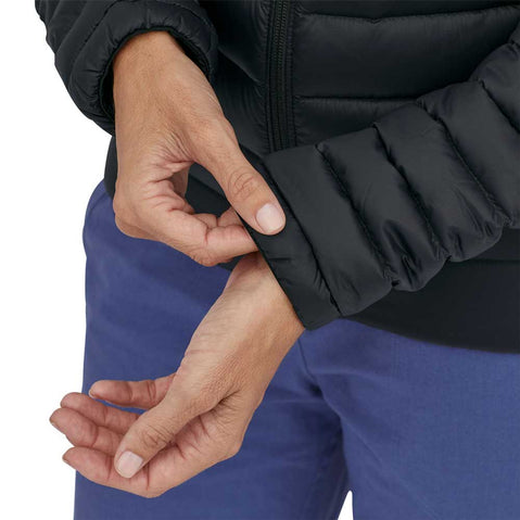 Patagonia Women's Down Sweater Hoody wrist cuff