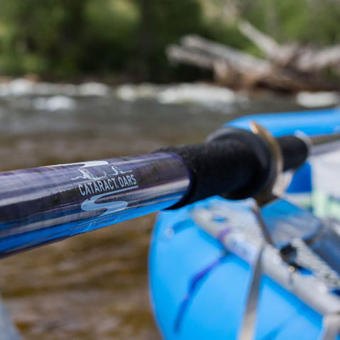 Cataract SGG Composite Raft Oar Shaft with Wrap & Stop lifestyle