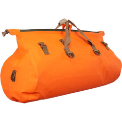 Watershed Mississippi Duffel Dry Bag safety orange angle
