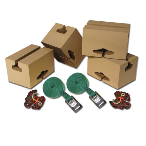 Malone Universal Canoe Roof Rack complete