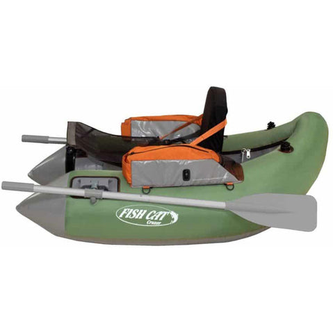 Outcast Cruzer Float Tube in Sage side