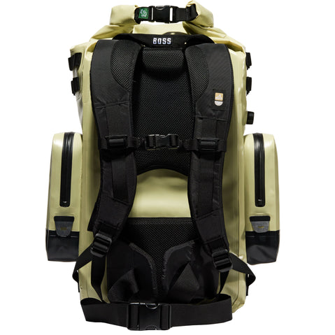 IceMule Boss Cooler in Sand back