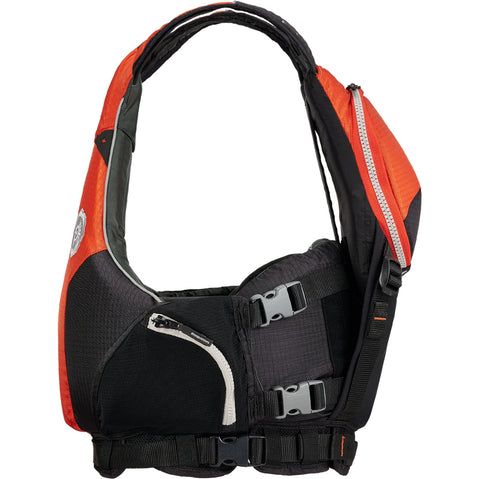 Astral Bowen Lifejacket (PFD) in Fire Orange side