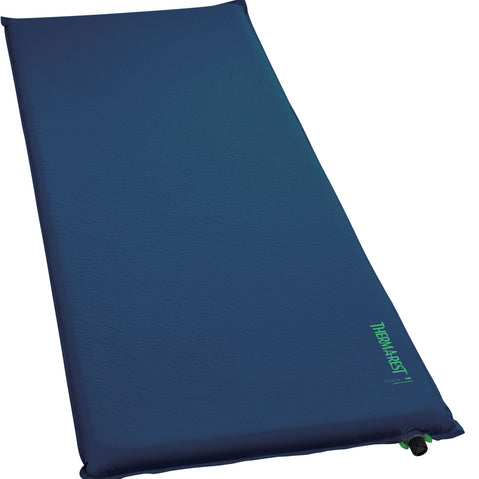 Therm-A-Rest BaseCamp Sleeping Pad in Poseidon angle