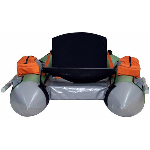 Outcast Cruzer Float Tube in Sage front