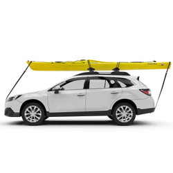 Yakima SweetRoll Kayak Roof Rack with loaded