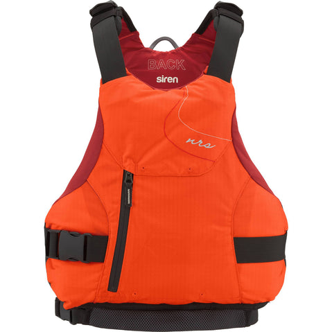 NRS Women's Siren Kayak Lifejacket (PFD) in Flare front