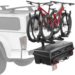 Yakima Exo TopShelf Second Level with bike loaded