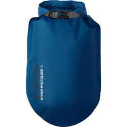 NRS Ether Hydrolock Dry Bag Mykonos Blue 3 Liter Front With Logo