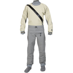 Kokatat Supernova Angler GORE-TEX Pro Semi-Dry Suit in Sandbar front