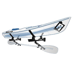 Rack-It-Up Kayak Storage Rack in diagram