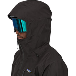 Patagonia Men's Powder Town Jacket in Black hood