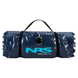NRS Snooze Lite Sleeping Pad navy 3 inch rolled front view