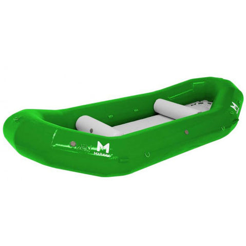 Maravia Williwaw 1.5 15 Self-Bailing Raft in Kiwi angle