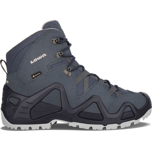 Lowa Men's Zephyr GTX Mid Hiking Boots in Steel Blue side