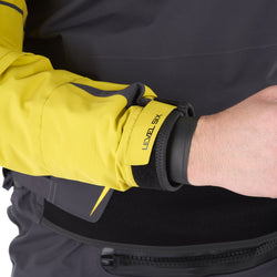 Level Six Fjord Dry Suit in Citron wrist gasket