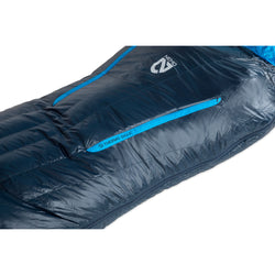 Nemo Equipment Men's Riff 30-Degree Endless Promise Down Sleeping Bag in Stormy Night thermo