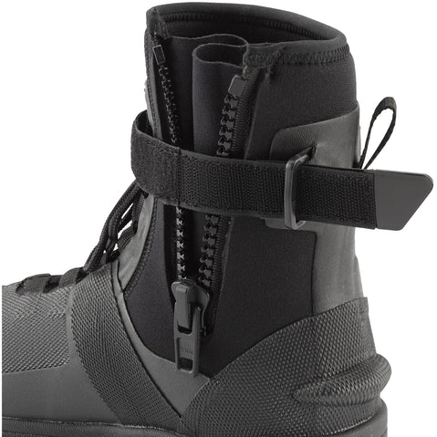 NRS Workboot Water Shoes in Black entry zipper