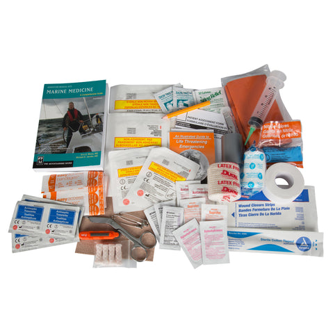 NRS Paddler Medical Kit in contents