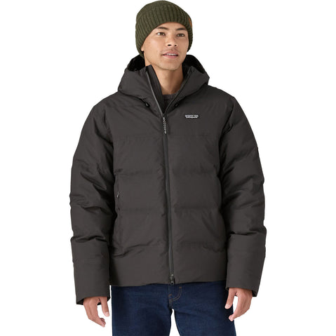 Patagonia Men's Jackson Glacier Jacket in Black model front