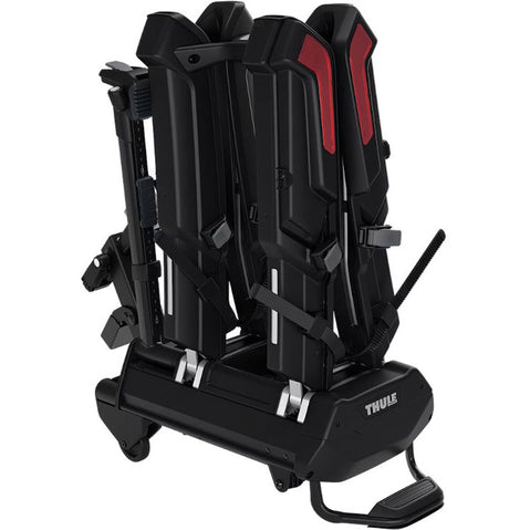 Thule Epos 2-Bike HItch Rack in Black folded