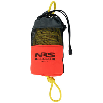 NRS Compact Rescue 1/4 Poly Throw Rope in Orange