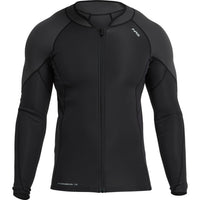 NRS Men's HydroSkin 1.5 Jacket in Black/Graphite front