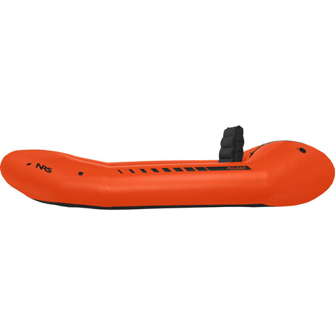 NRS Pulsar Packraft in Orange xl size side view
