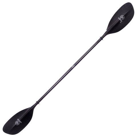 Werner Ikelos Carbon Straight Shaft Kayak Paddle angle