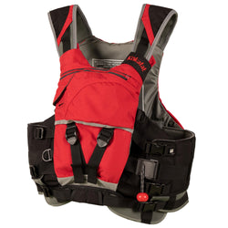 Maximus Centurion Rescue Lifejacket (PFD) in red with belly pocket removed